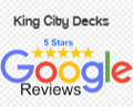 King City Decks google review link